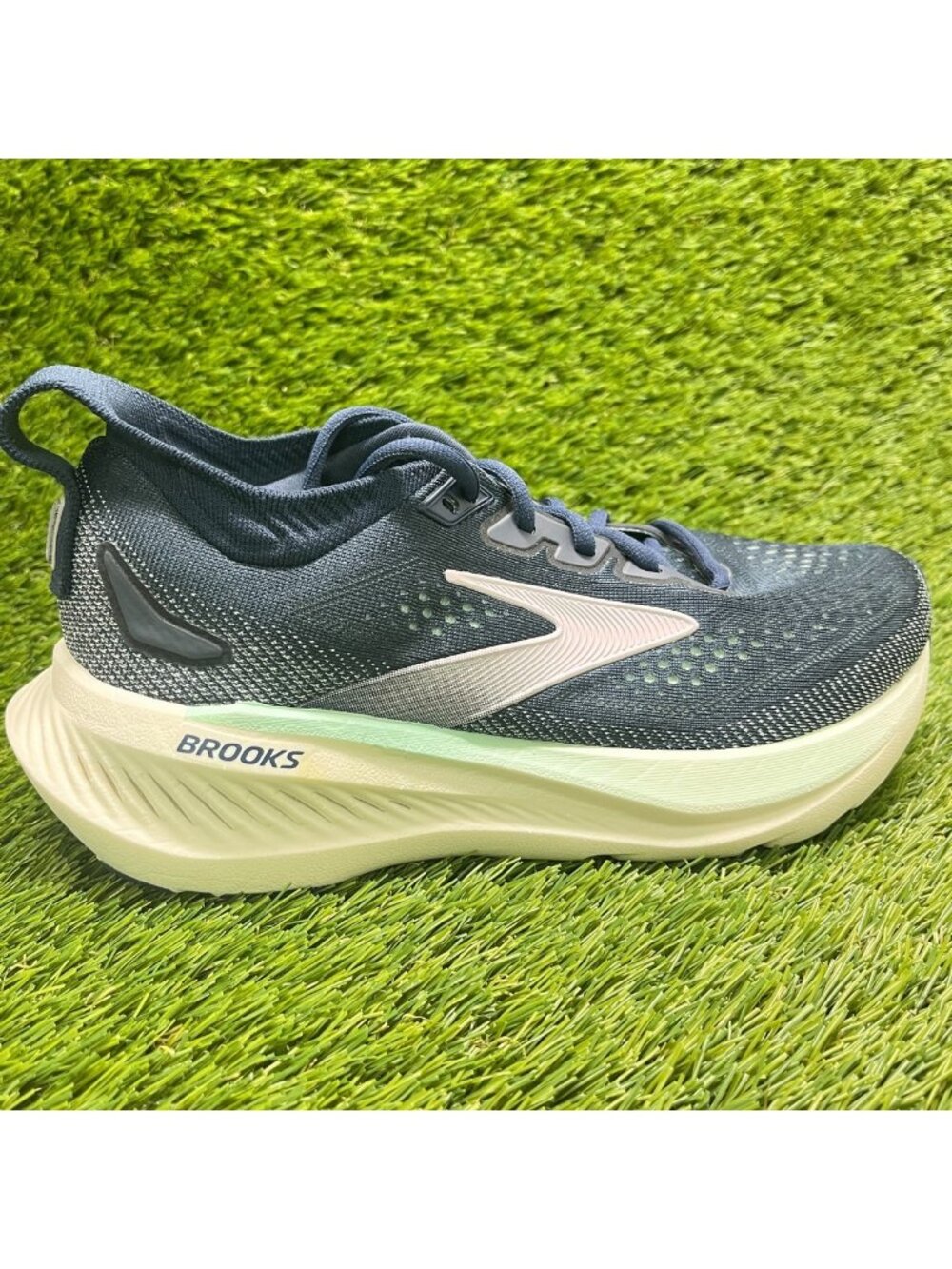 Brooks Glycerin 23 Womens Size 6.5 Blue White Athletic Running Shoes Sneakers
